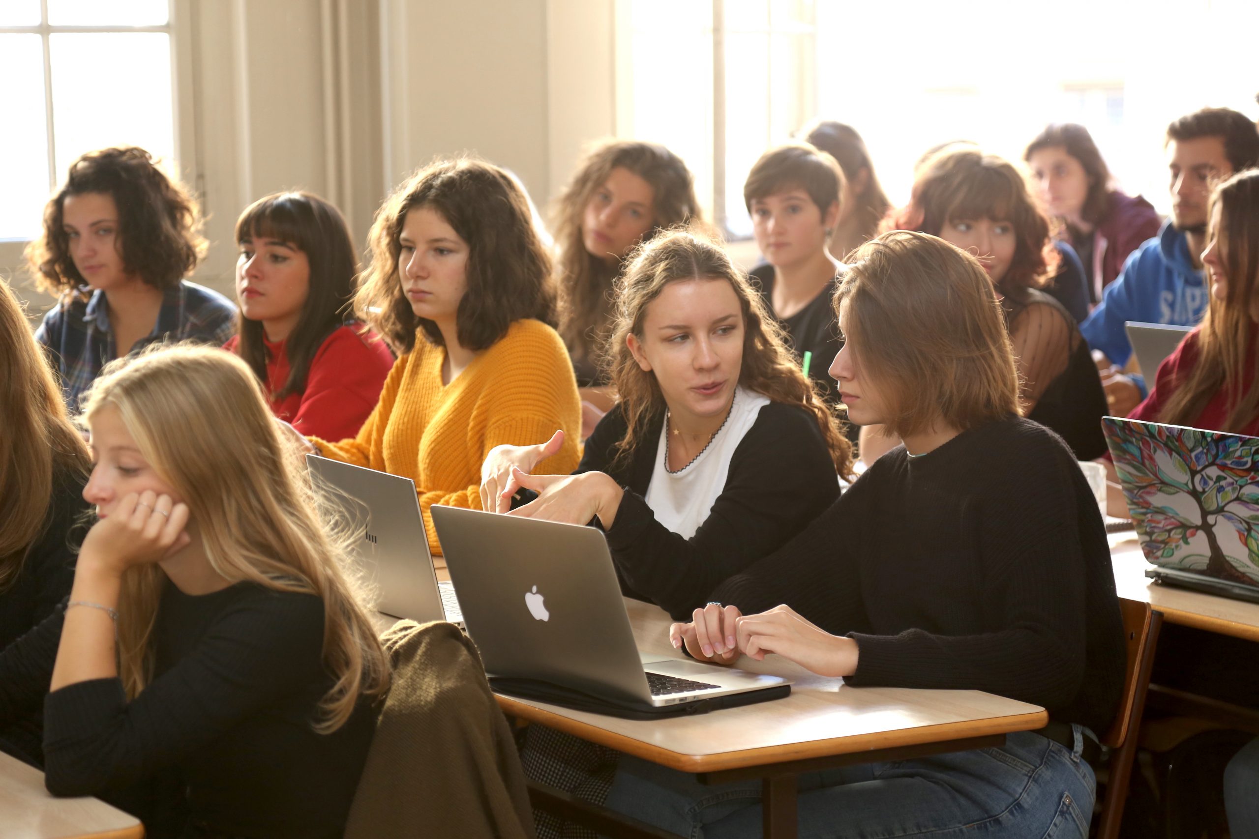 Des étudiants de l'école EPP (école des praticiens psychologue) en cours